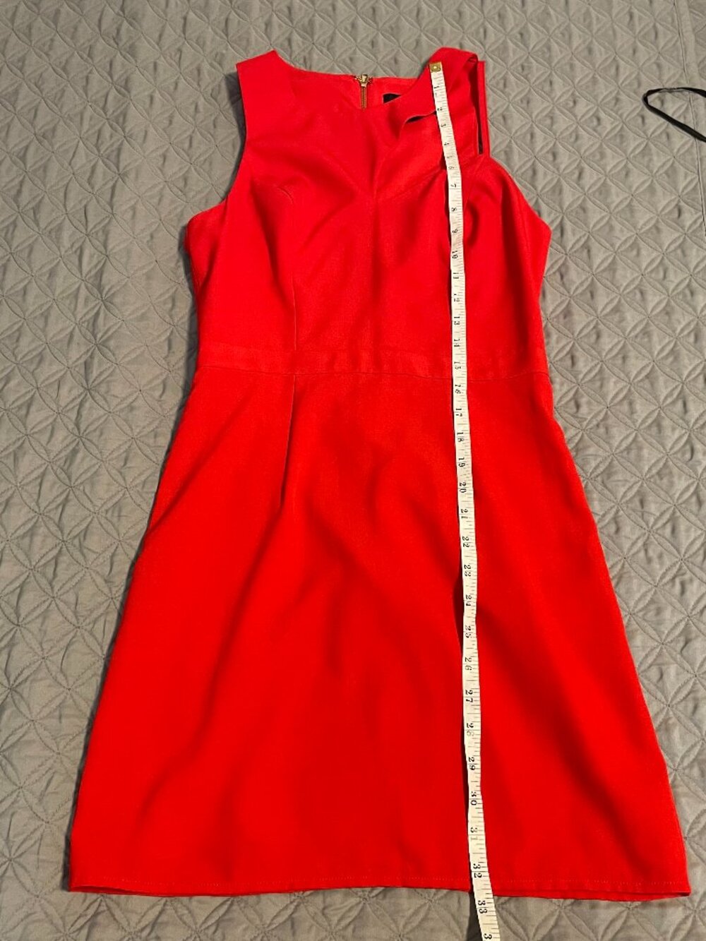formal red dress